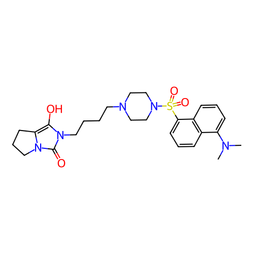 Chemical structure of BindingDB Monomer ID 50345700