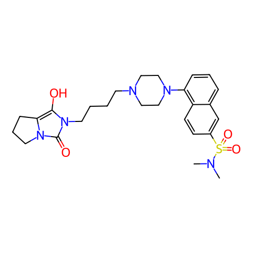 Chemical structure of BindingDB Monomer ID 50345702