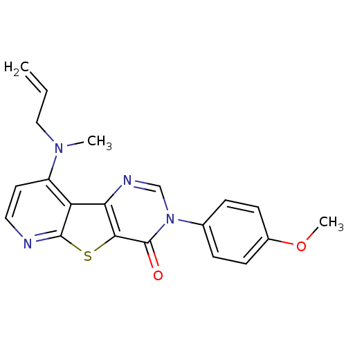 Chemical structure of BindingDB Monomer ID 50345938