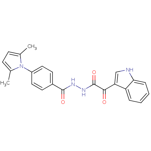 Chemical structure of BindingDB Monomer ID 50346832