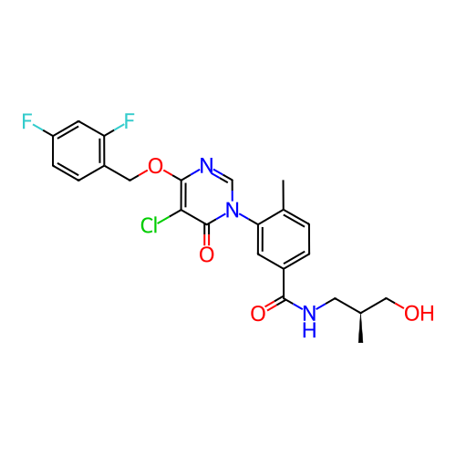 Chemical structure of BindingDB Monomer ID 50346923