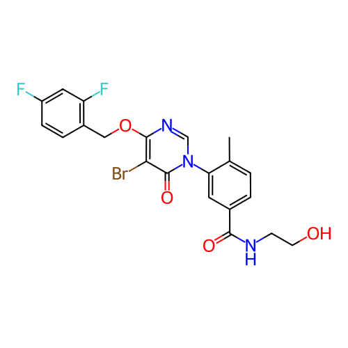 Chemical structure of BindingDB Monomer ID 50346925