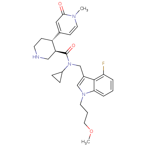 Chemical structure of BindingDB Monomer ID 50347016
