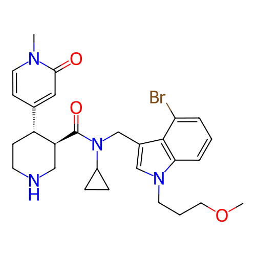 Chemical structure of BindingDB Monomer ID 50347018