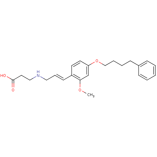 Chemical structure of BindingDB Monomer ID 50347153