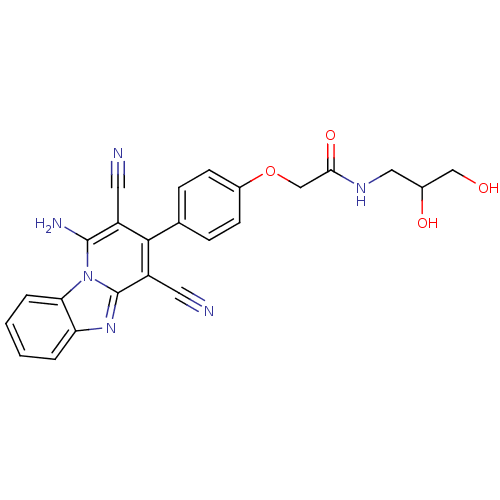 Chemical structure of BindingDB Monomer ID 50347228