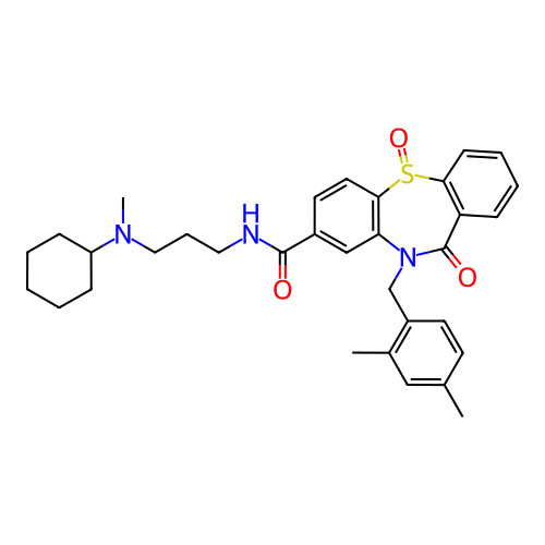 Chemical structure of BindingDB Monomer ID 50347282