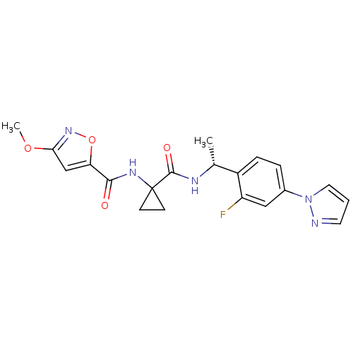 Chemical structure of BindingDB Monomer ID 50347364