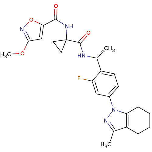 Chemical structure of BindingDB Monomer ID 50347368