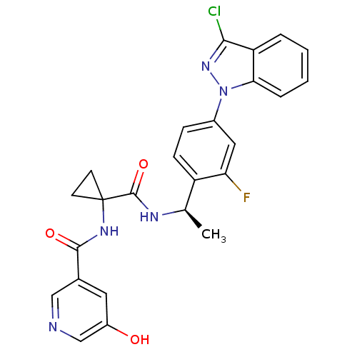 Chemical structure of BindingDB Monomer ID 50347376
