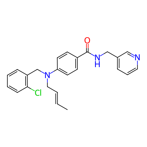 Chemical structure of BindingDB Monomer ID 50347391