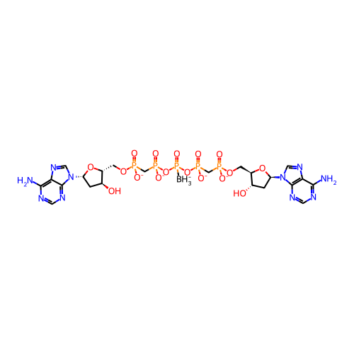 Chemical structure of BindingDB Monomer ID 50347446