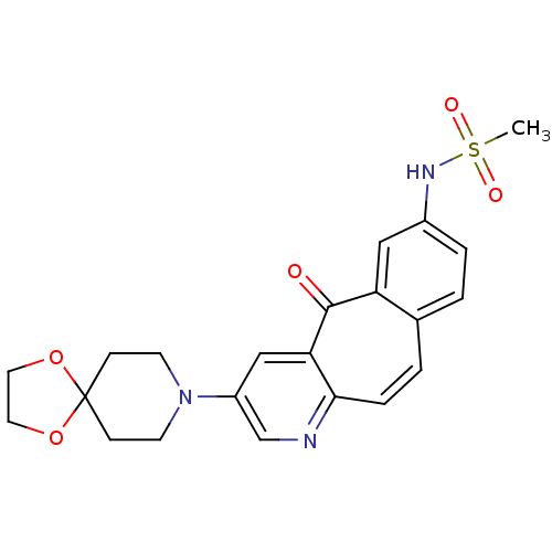Chemical structure of BindingDB Monomer ID 50347651
