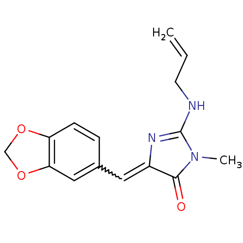 Chemical structure of BindingDB Monomer ID 50347765