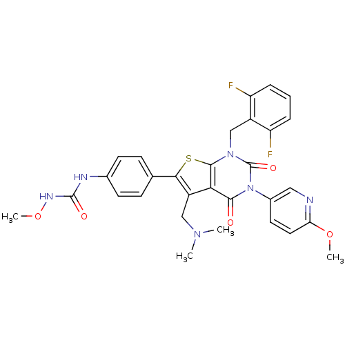Chemical structure of BindingDB Monomer ID 50347983