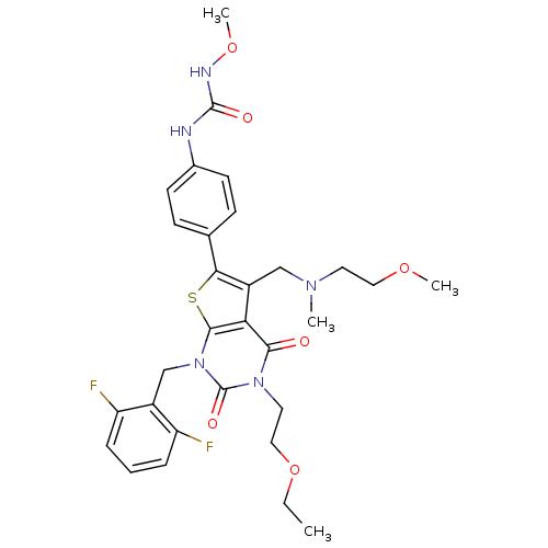 Chemical structure of BindingDB Monomer ID 50347991