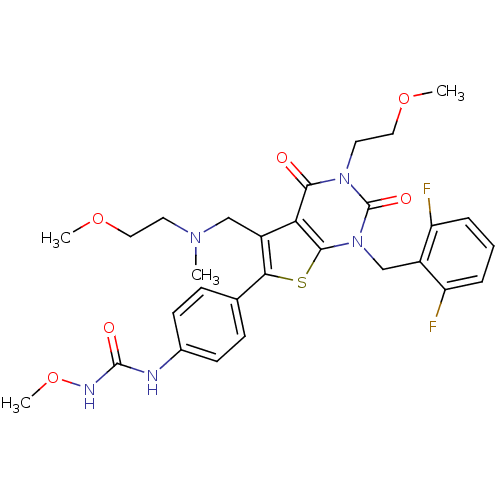 Chemical structure of BindingDB Monomer ID 50347992