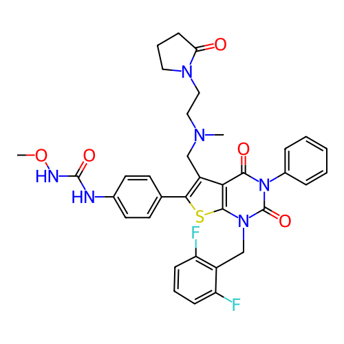 Chemical structure of BindingDB Monomer ID 50347994