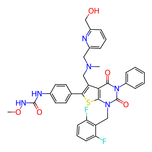 Chemical structure of BindingDB Monomer ID 50347995