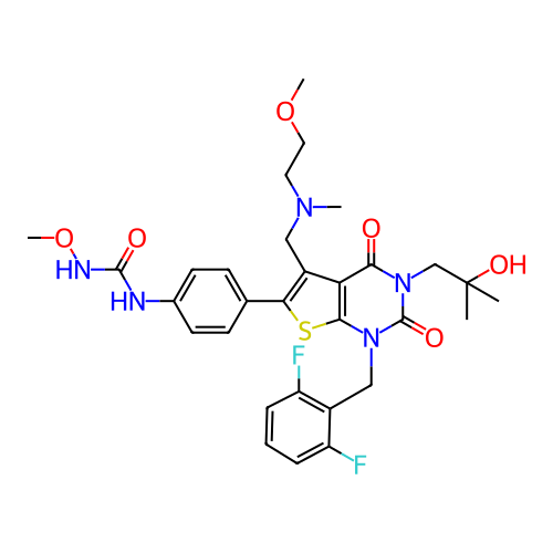 Chemical structure of BindingDB Monomer ID 50347998