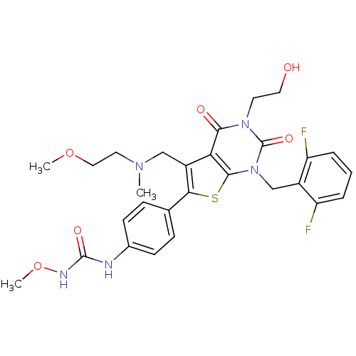 Chemical structure of BindingDB Monomer ID 50347999