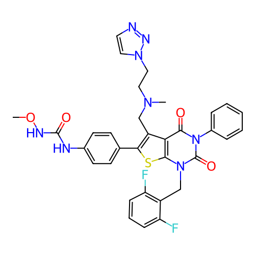 Chemical structure of BindingDB Monomer ID 50348000