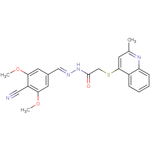 Chemical structure of BindingDB Monomer ID 50348345