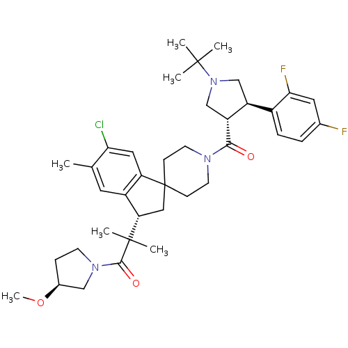 Chemical structure of BindingDB Monomer ID 50348582