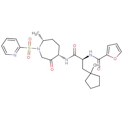 Chemical structure of BindingDB Monomer ID 50349210
