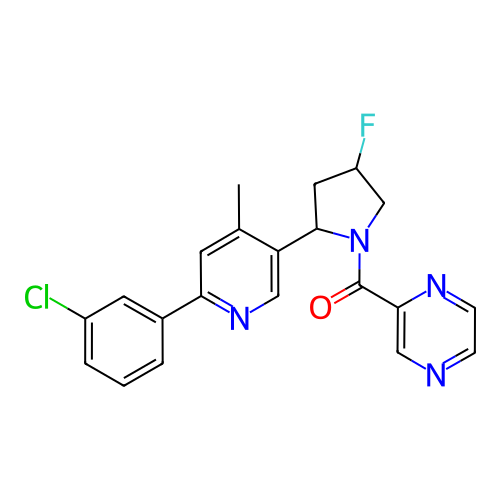Chemical structure of BindingDB Monomer ID 50349544