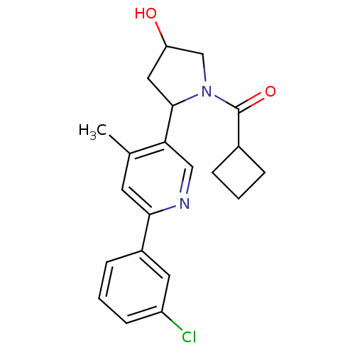 Chemical structure of BindingDB Monomer ID 50349548