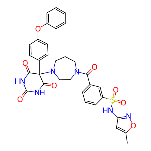 Chemical structure of BindingDB Monomer ID 50350594