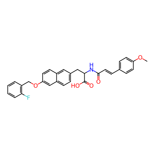 Chemical structure of BindingDB Monomer ID 50351774