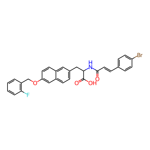 Chemical structure of BindingDB Monomer ID 50351784