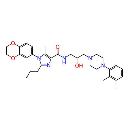 Chemical structure of BindingDB Monomer ID 50352716