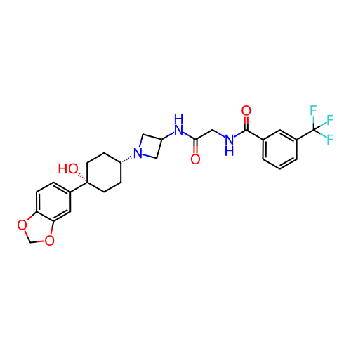 Chemical structure of BindingDB Monomer ID 50353192