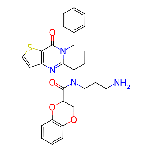 Chemical structure of BindingDB Monomer ID 50353800