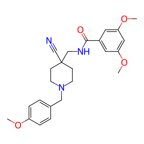 Chemical structure of BindingDB Monomer ID 50354192