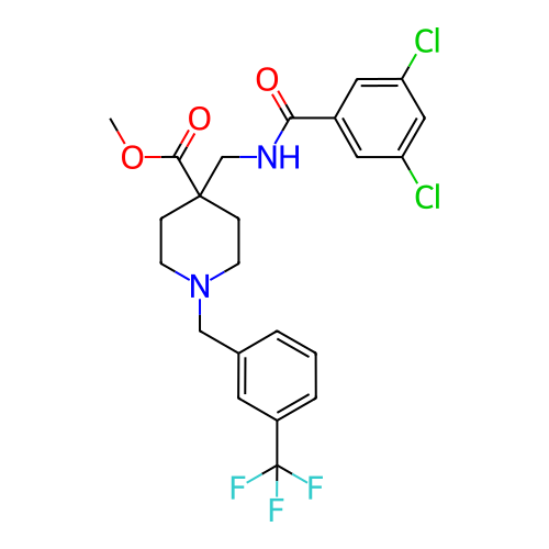 Chemical structure of BindingDB Monomer ID 50354197