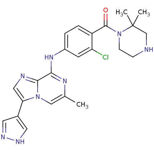 Chemical structure of BindingDB Monomer ID 50354422