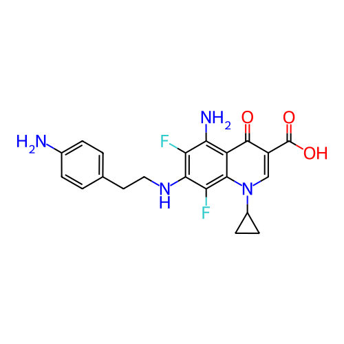 Chemical structure of BindingDB Monomer ID 50354747