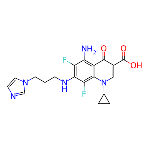 Chemical structure of BindingDB Monomer ID 50354756