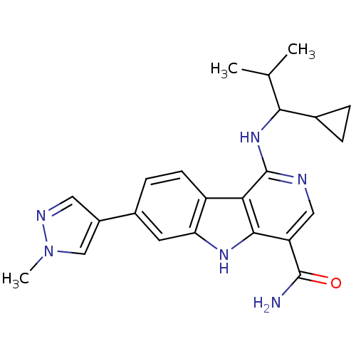Chemical structure of BindingDB Monomer ID 50355407