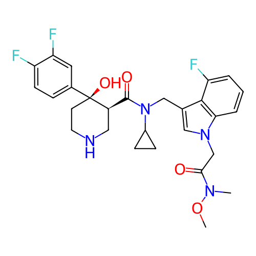 Chemical structure of BindingDB Monomer ID 50355505