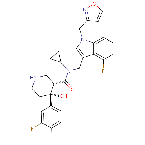 Chemical structure of BindingDB Monomer ID 50355507