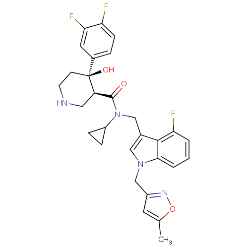 Chemical structure of BindingDB Monomer ID 50355508