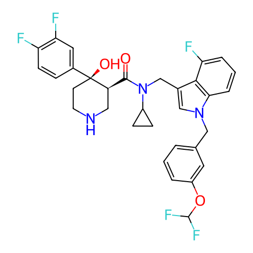 Chemical structure of BindingDB Monomer ID 50355515