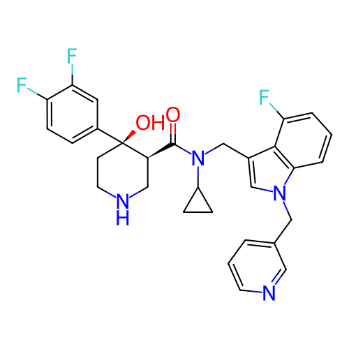 Chemical structure of BindingDB Monomer ID 50355519