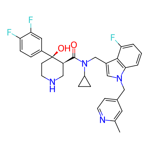 Chemical structure of BindingDB Monomer ID 50355522