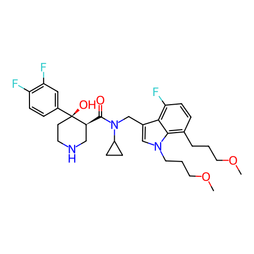 Chemical structure of BindingDB Monomer ID 50355536